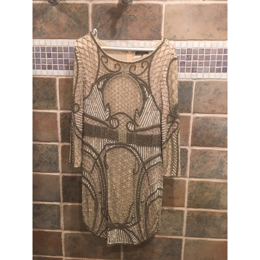 Never worn embellished Parker dress
